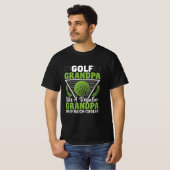 Grappig Golf Opa T-shirt (Voorkant volledig)