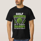 Grappig Golf Opa T-shirt (Voorkant)