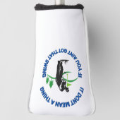 Grappig Golf Putter Hoesje voor Heren Golfheadcover (Draai 90)