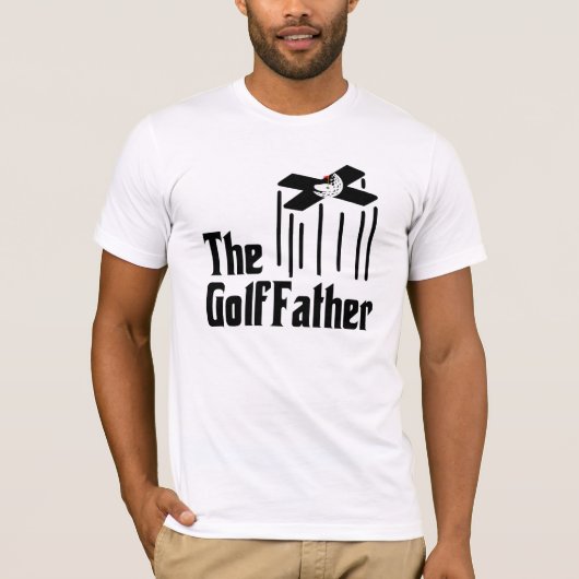 Grappig Golf Shirt - Parodie Gift voor Golfen Dads (Voorkant)