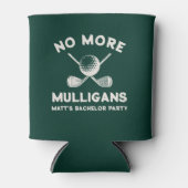 Grappig Golf Verlovingsfeest Geen Mulligans Meer N Blikjeskoeler (Voorkant)