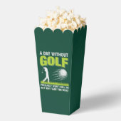 Grappig Golf woord art party Bedankdoosjes (Popped)