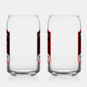 Grappig golfcadeau voor beginners blikvorm glas (Links)