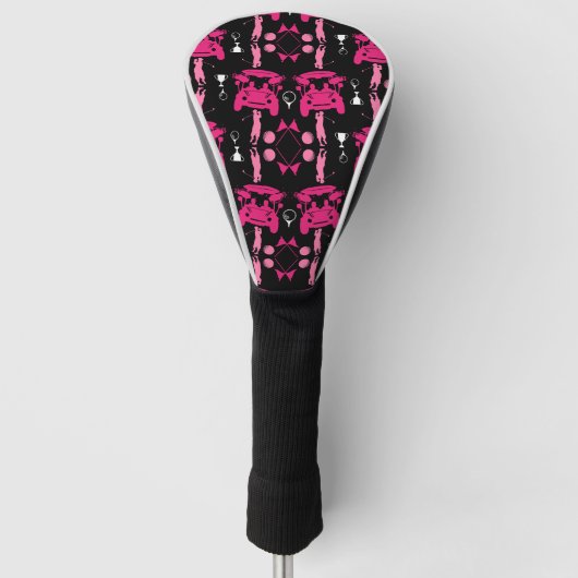 Grappig golfcadeau voor beginners golfheadcover (Voorkant)