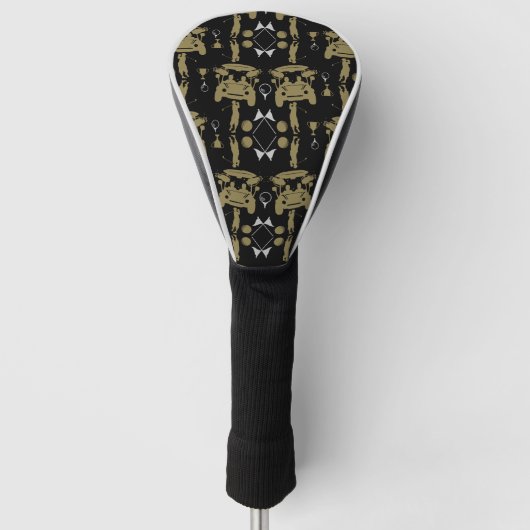 Grappig golfcadeau voor beginners golfheadcover (Voorkant)