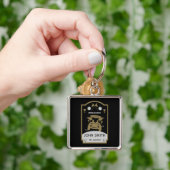 Grappig golfcadeau voor beginners sleutelhanger (Hand)