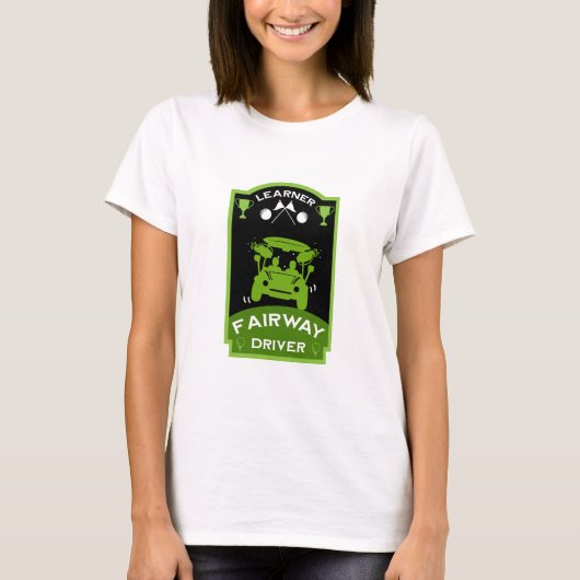 Grappig golfcadeau voor beginners t-shirt (Voorkant)
