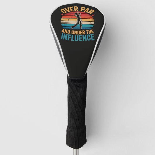 Grappig Golfdrinken Golfheadcover (Voorkant)