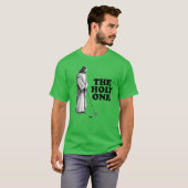 Grappig golfen Jezus de Heilige T-shirt (Voorkant volledig)