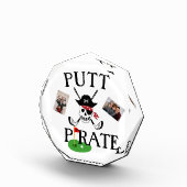 Grappig Golffoto Lijst - Aangepast gepersonaliseer Fotoblokken (Rechts)