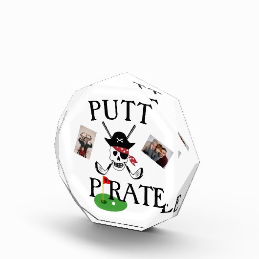 Grappig Golffoto Lijst - Aangepast gepersonaliseer Fotoblokken (Rechts)