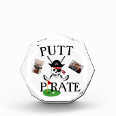 Grappig Golffoto Lijst - Aangepast gepersonaliseer Fotoblokken (Voorkant)