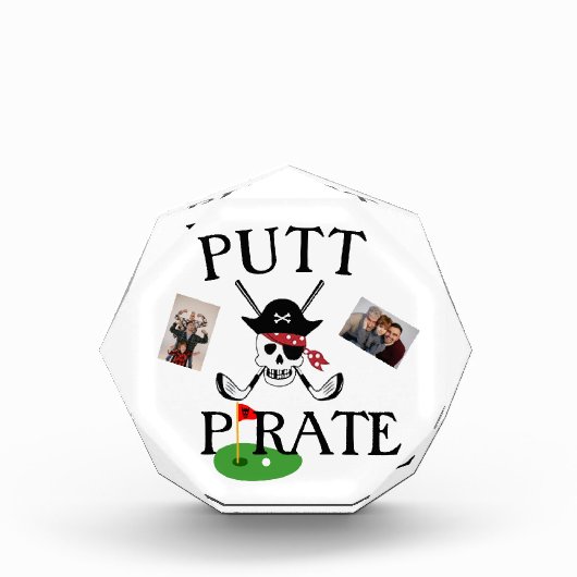 Grappig Golffoto Lijst - Aangepast gepersonaliseer Fotoblokken (Voorkant)