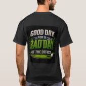 ⛳ Grappig golfgeschenk voor werkstressverlichting T-shirt (Achterkant)