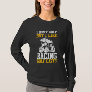 Grappig  Golfkleding die ik leuk vind aan het race T-shirt