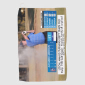 Grappig Golfnieuws ️♂ 40e 50e 60e Man Verjaardag Golfhanddoek (Voorkant)