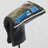Grappig Golfnieuws 🏌️40e 50e 60e Man Verjaardag Golfheadcover (3/4 voorkant)