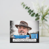 Grappig golfnieuws ️🏌️‍ 40e 50e 60e Mannen Verjaa Briefkaart (Staand voorkant)