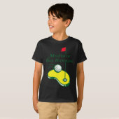 Grappig Golfshirt - Meester van balbehandeling voo T-shirt (Voorkant volledig)