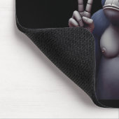Grappig Gorilla Bunny Cool Easter, Schattige & Muismat (Hoek)