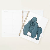 Grappig Gorilla Cool Blue Ape Animal Design Planner