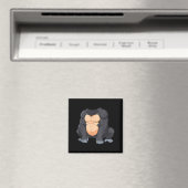 Grappig gorillalichaamkostuum gorilla's voor manne magneet (Insitu (Vaatwasser))