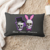 Grappig gothic steampunk paar kussen (Deken)