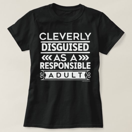 Grappig Grafisch T-Shirt – Geestige en Sarcastisch (Design voorkant)