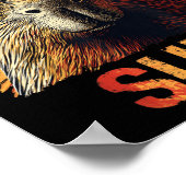 Grappig Grafisch T-shirt Jongens Meisjes Kinder Ti Poster (Hoek)