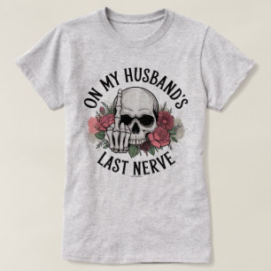 Grappig Grafisch T-Shirt – Op de Laatste Zenuw van