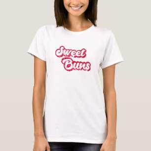 Grappig grafisch T-shirt! Schattig Sweet Buns Shir T-shirt