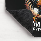 Grappig grafisch T-shirt zijn prima im fine rare g Muismat (Hoek)