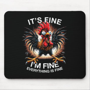 Grappig grafisch T-shirt zijn prima im fine rare g Muismat