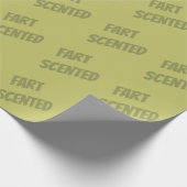 Grappig grap cadeau inpakpapier. cadeaupapier (Hoek)
