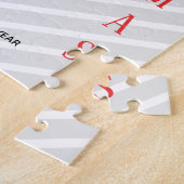 Grappig grap Geschenk voor Kerst Golden Retriever  Legpuzzel (Zijkant)
