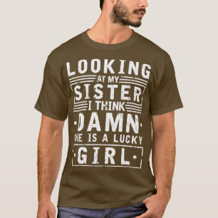 Grappig grap sarcastisch broertje t-shirt