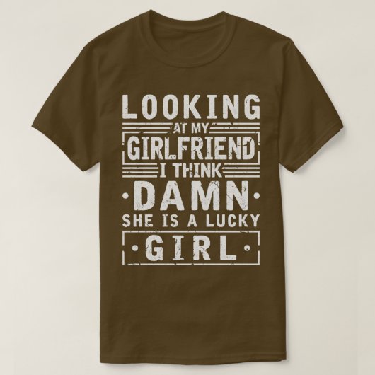 Grappig grap sarcastisch vriendje t-shirt (Design voorkant)