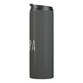 Grappig Grappa voor Chagrijnige Opa Thermosbeker (Geroteerd rechts)