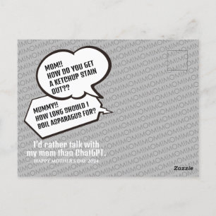 Grappig grappen Moederdag dank u kaarten