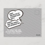 Grappig grappen Moederdag dank u kaarten (Achterkant)