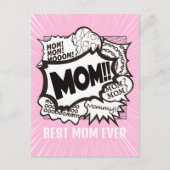 Grappig grappen Moederdag dank u kaarten (Voorkant)