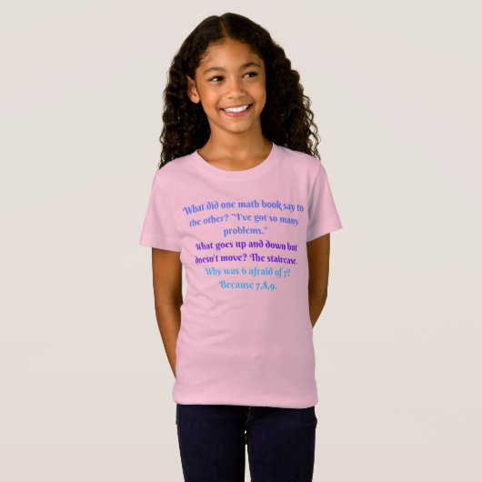 Grappig grappen voor kinderen. t-shirt (Voorkant volledig)