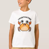 Grappig grappig krab Pun T-shirt (Voorkant)