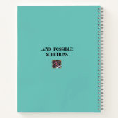 Grappig grappig uniek | Dagboek Notitieboek (Achterkant)