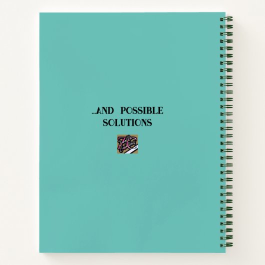 Grappig grappig uniek | Dagboek Notitieboek (Achterkant)