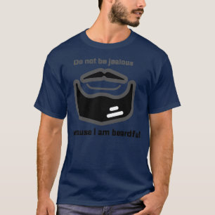 Grappig grappige baard cadeau voor jongens t-shirt