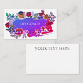 Grappig grappige cartoon visitekaartje (Voorkant / Achterkant)