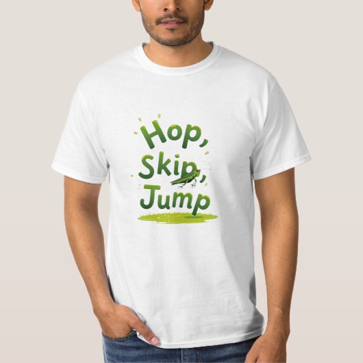 Grappig Grasshopper cadeau T-shirt (Voorkant)