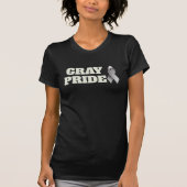 Grappig "Grey Pride" & Lint T-shirt (Voorkant)