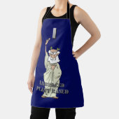 Grappig Grieks God "Ik heb Plant gebaseerd" Apron Schort (Insitu)